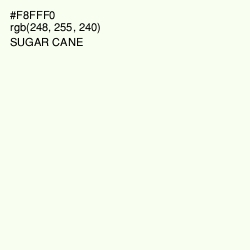 #F8FFF0 - Sugar Cane Color Image
